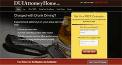 Desktop Screenshot of duiattorneyhome.com